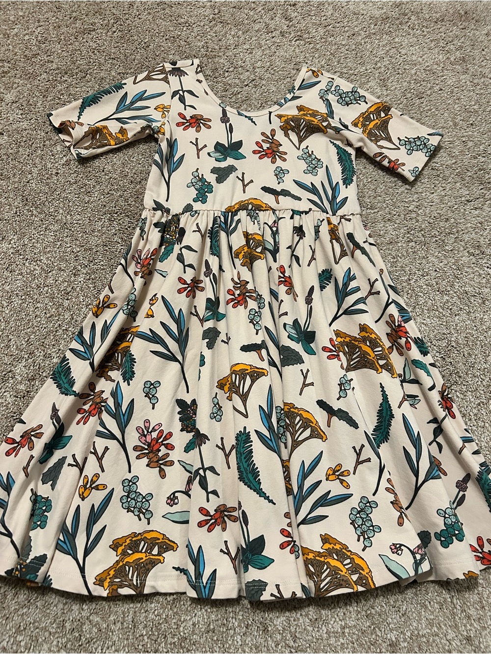 Girls Herbal Study dress